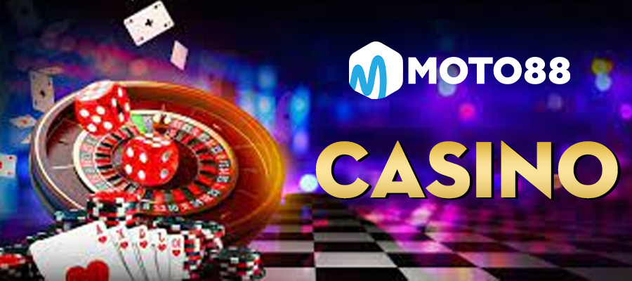 Casino là 1 thế mạnh của nhà cái Moto88.