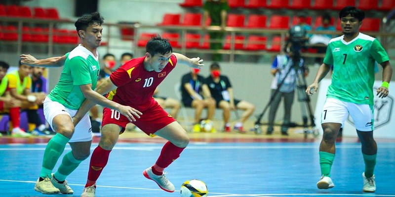 Futsal Việt Nam phải chia điểm với Indonesia ngay trận đầu tiên