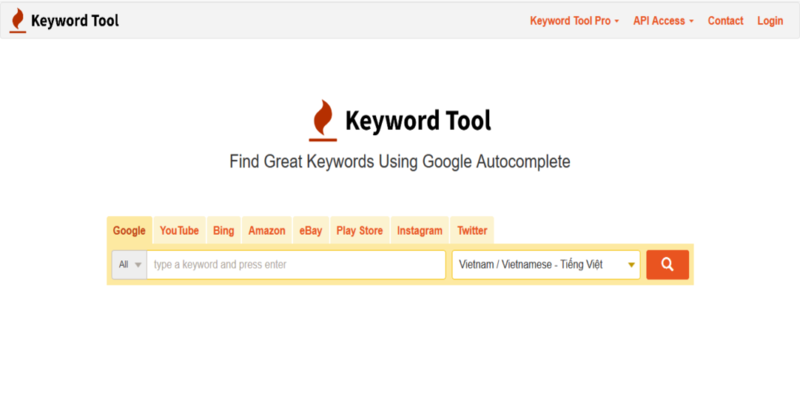 Keyword Tool là gì?
