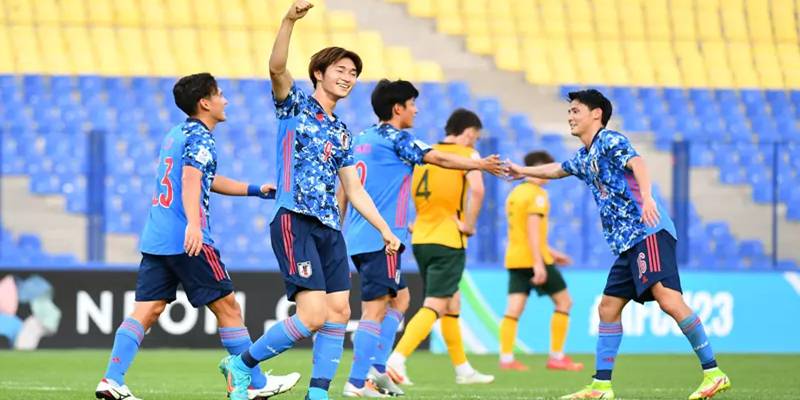 Kết quả bóng đá U23 châu Á : U23 Nhật Bản dễ dàng vượt qua U23 Australia tại trận tranh giải ba