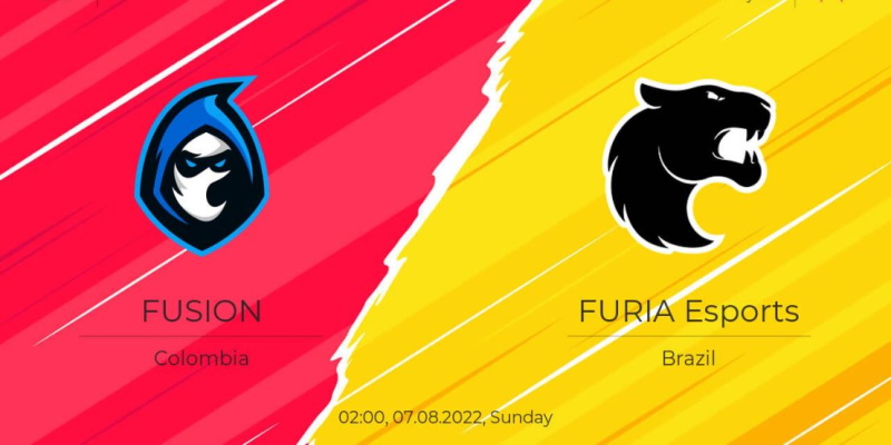 Trận đấu giữa Fusion vs Furia Esports được diễn ra vào 2h ngày 7/8/22