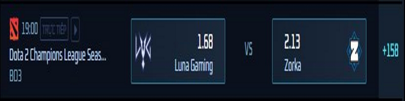 Trận đấu giữa Luna Gaming vs Zorka hứa hẹn sẽ cực kỳ hấp dẫn