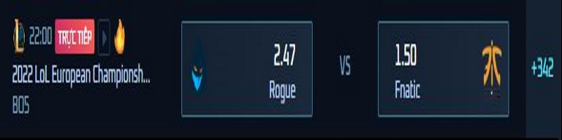 Trận đấu giữa Rogue vs Fnatic hứa hẹn sẽ vô cùng kịch tính